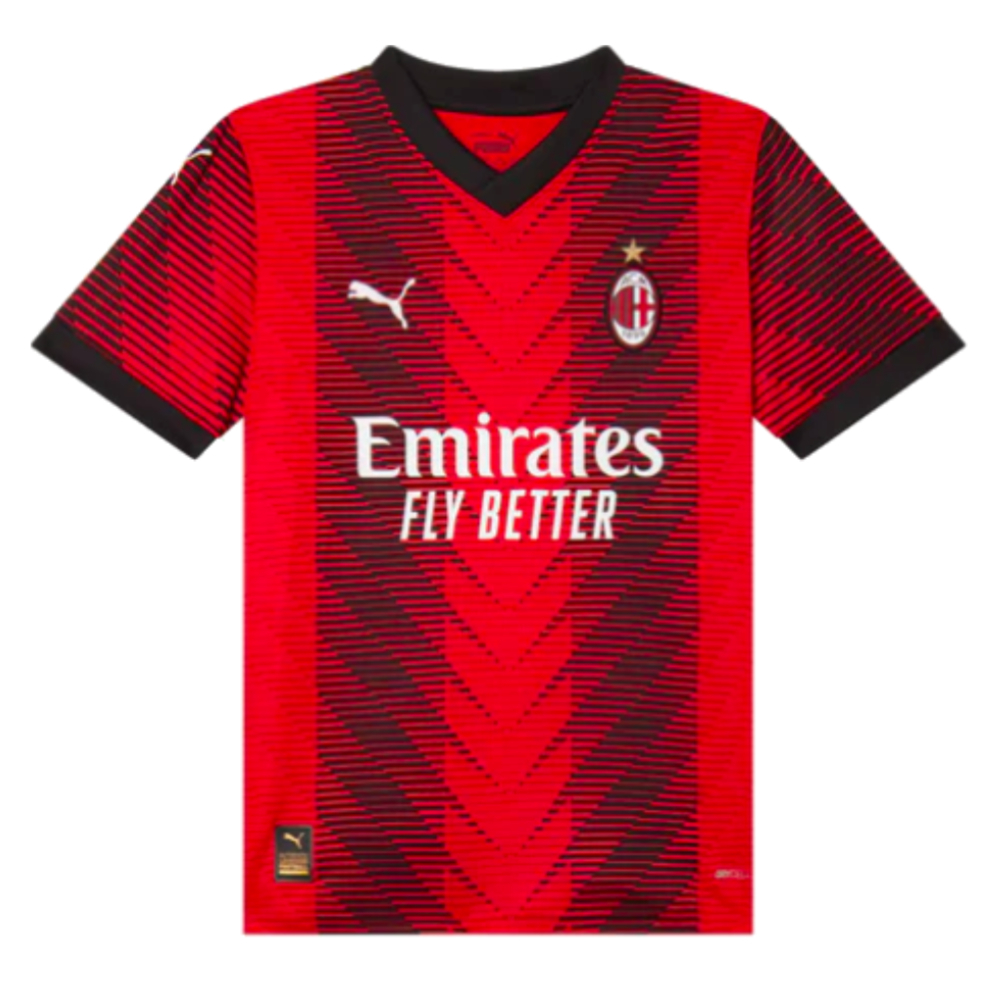 2023-2024 AC Milan Home Shirt (Kids) (Saelemaekers 56)