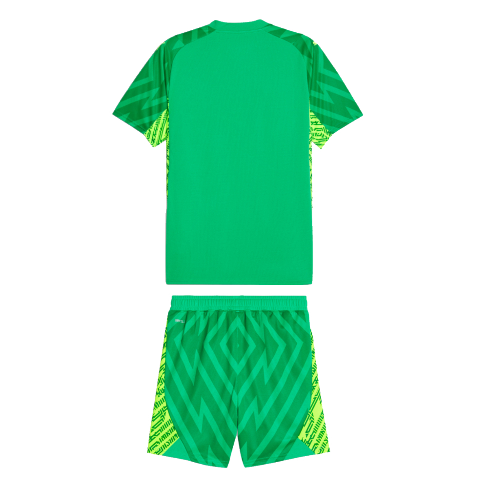 2023-2024 Man City Goalkeeper Mini Kit (Green) (Steffen 13)