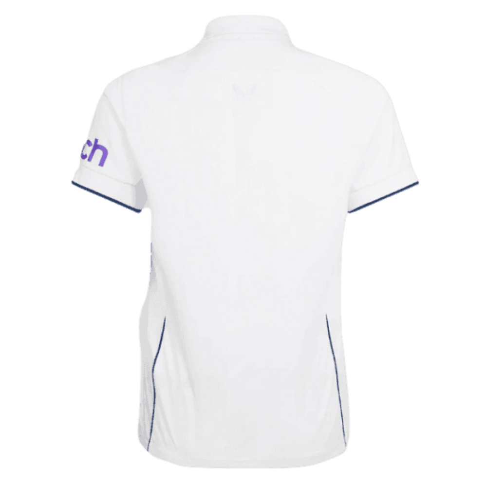 2023 England Test Replica Short Sleeve Jersey (Kids) (Your Name)