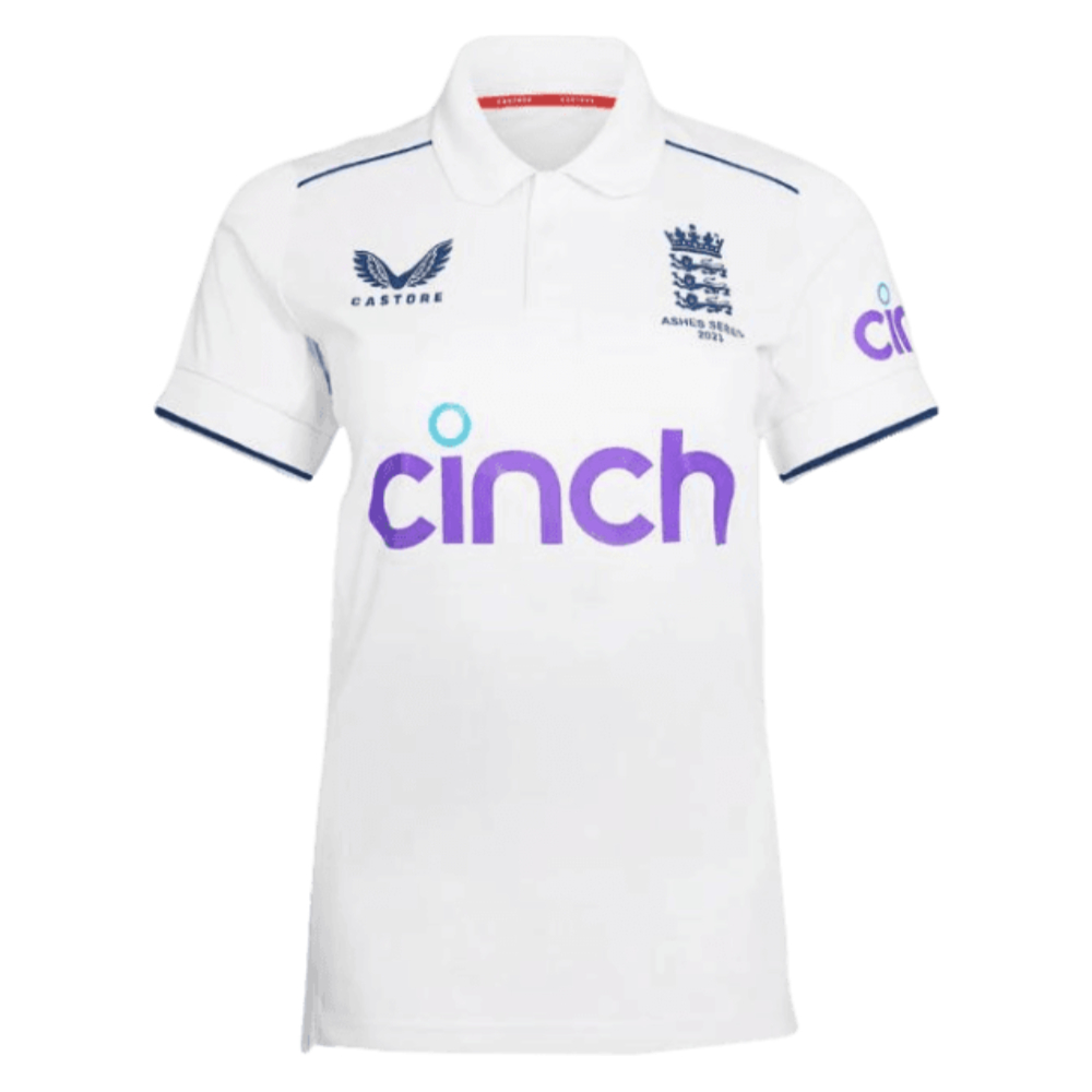 2023 England Test Replica Short Sleeve Jersey (Womens) (Your Name)