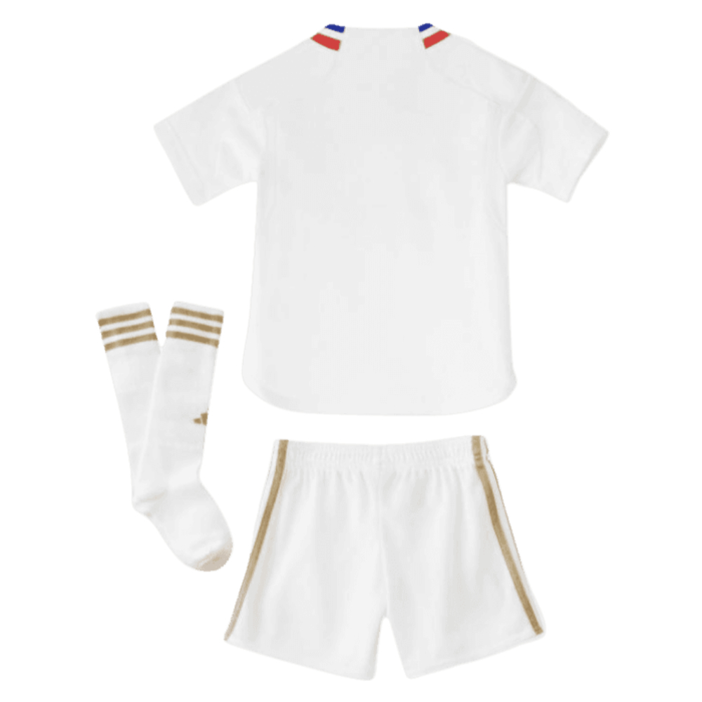 2023-2024 Olympique Lyon Home Mini Kit (Caleta Car 55)