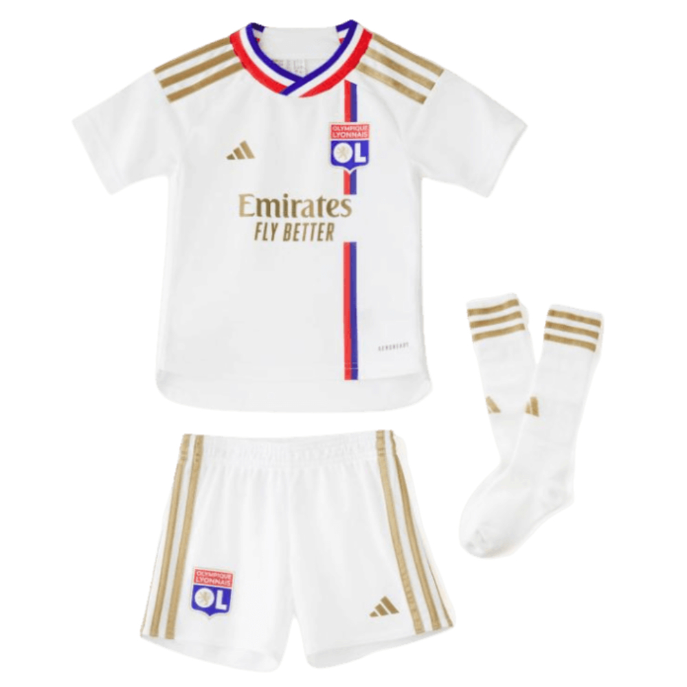 2023-2024 Olympique Lyon Home Mini Kit (Maitland Niles 98)