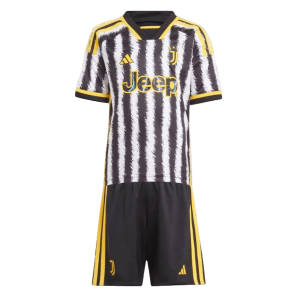 2023-2024 Juventus Home Mini Kit (Alcaraz 26)