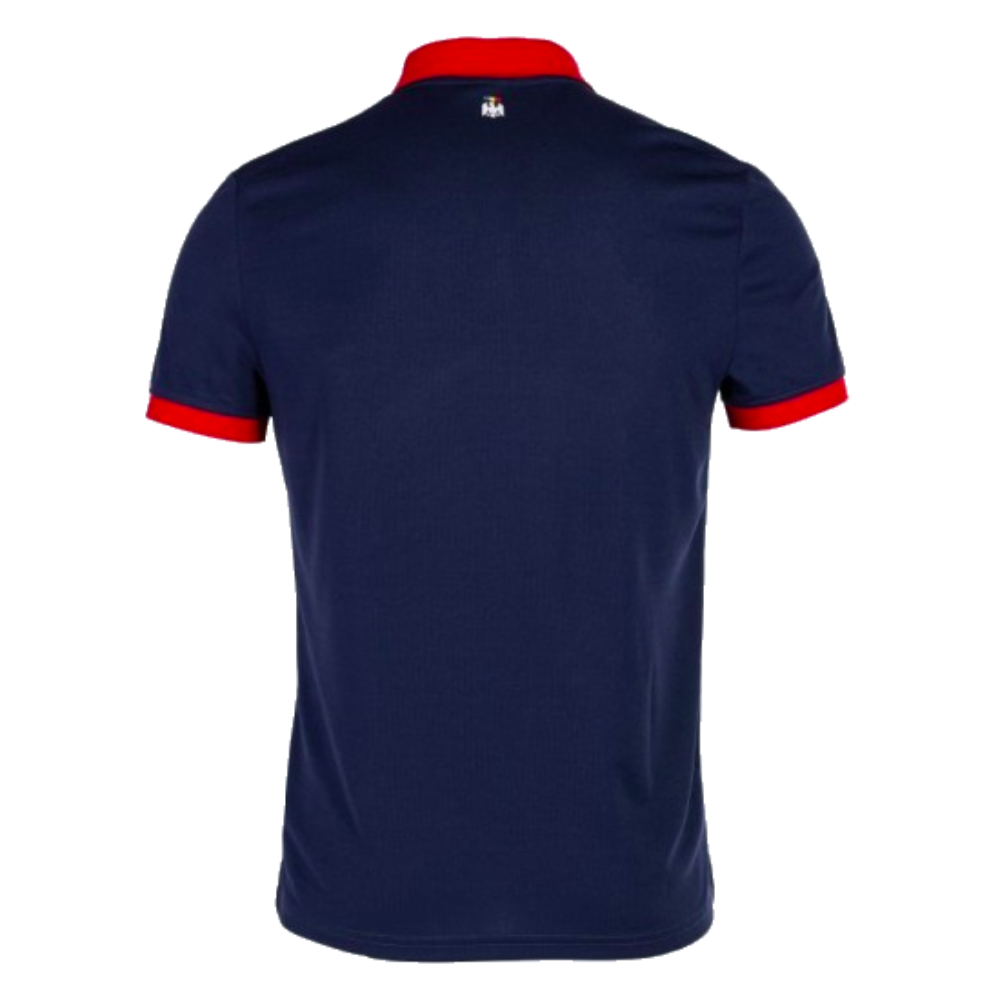 2023-2024 Romania Staff Polo Shirt (Navy)