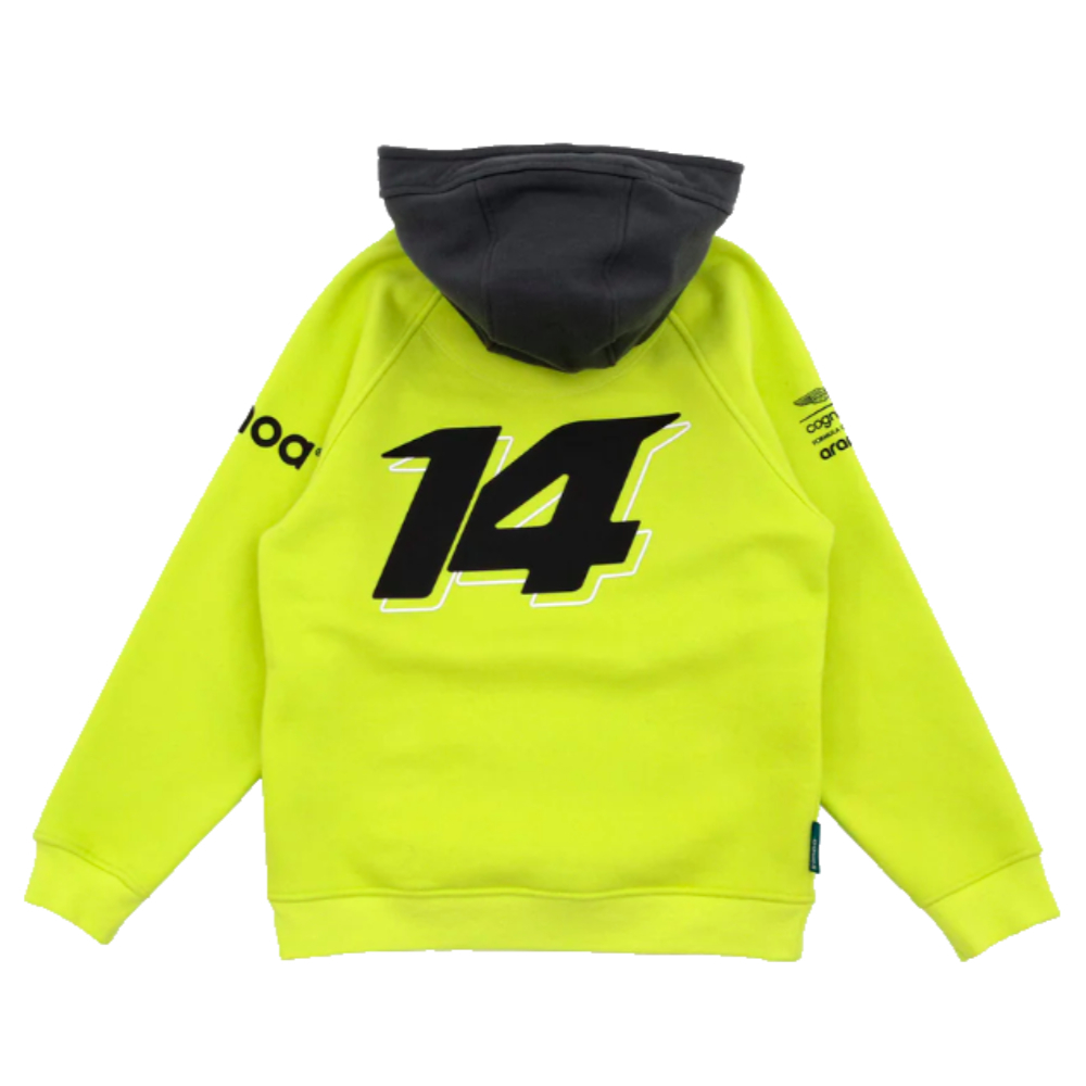 2023 Aston Martin Lifestyle Alonso Hoody (Lime Green)