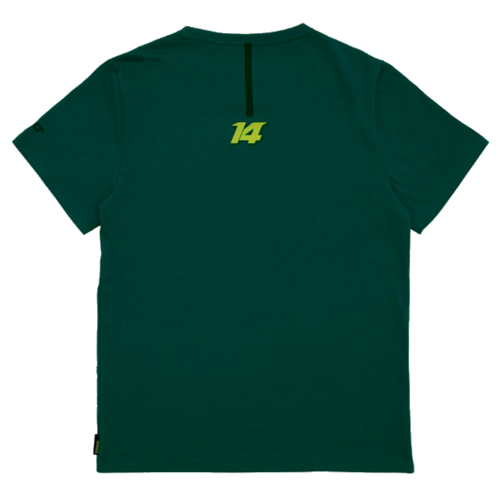 2023 Aston Martin Lifestyle Fernando Alonso T-Shirt (Green)