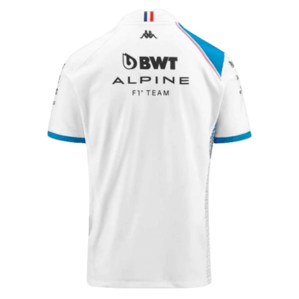 2023 Alpine Team Pierre Gasly Polo (White)