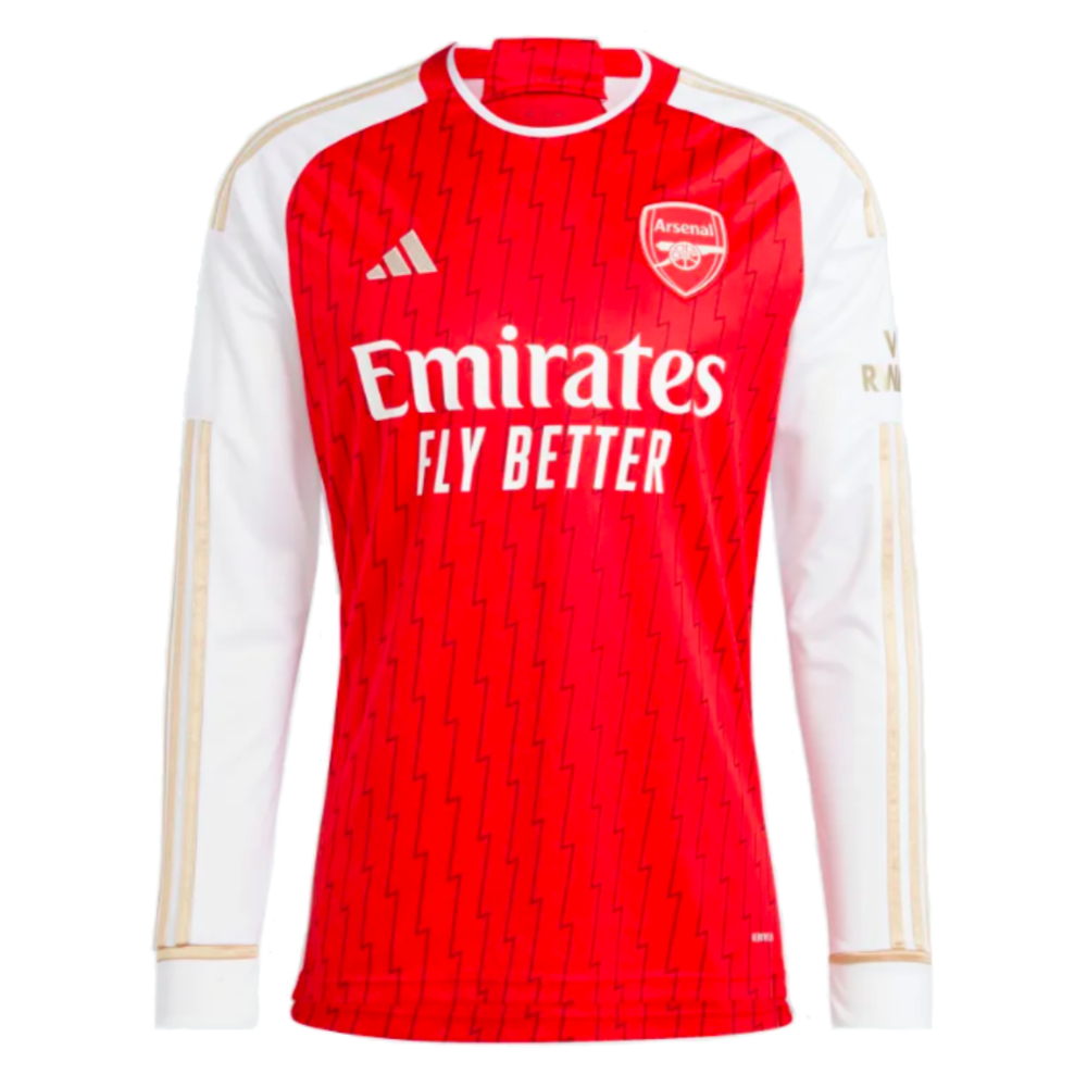 2023-2024 Arsenal Long Sleeve Home Shirt (McCabe 15)