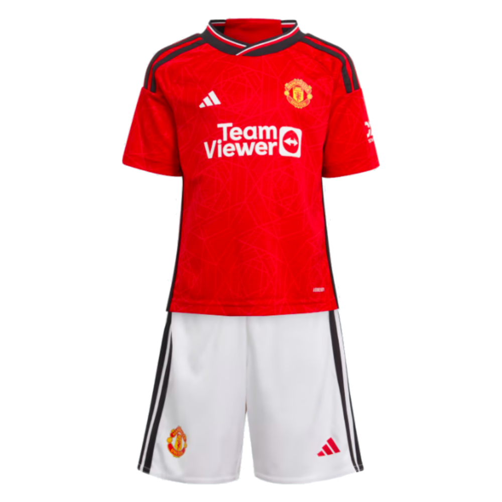 2023-2024 Man Utd Home Mini Kit (Amrabat 4)