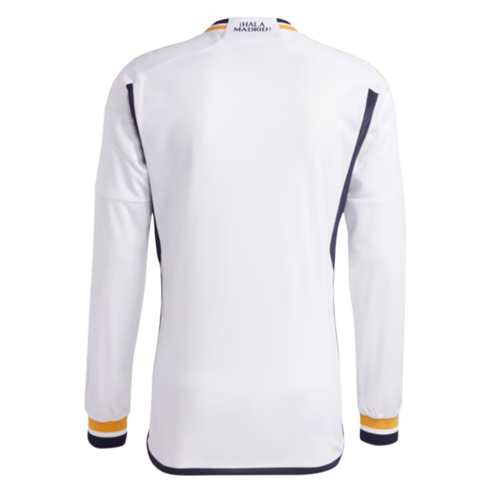 2023-2024 Real Madrid Long Sleeve Home Shirt (Di Stefano 9)