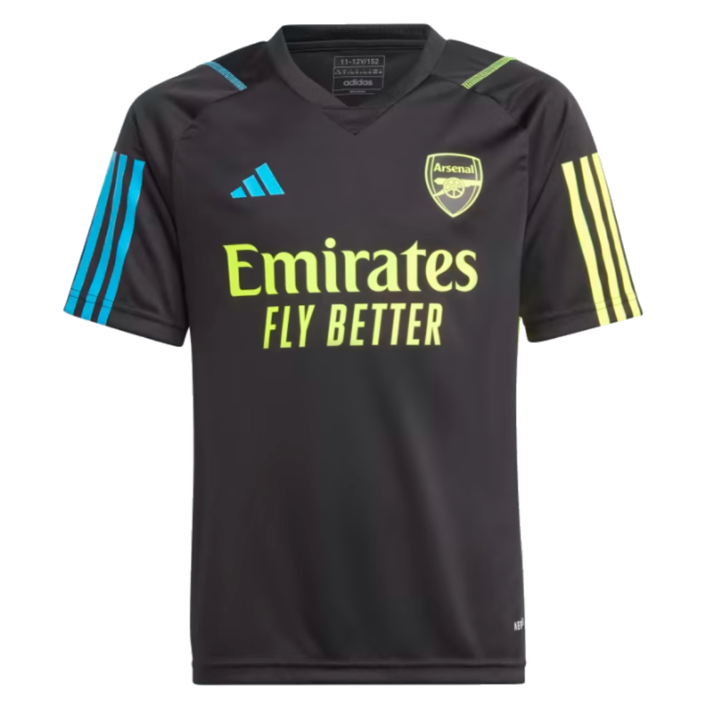 2023-2024 Arsenal Training Jersey (Black) - Kids (Your Name)