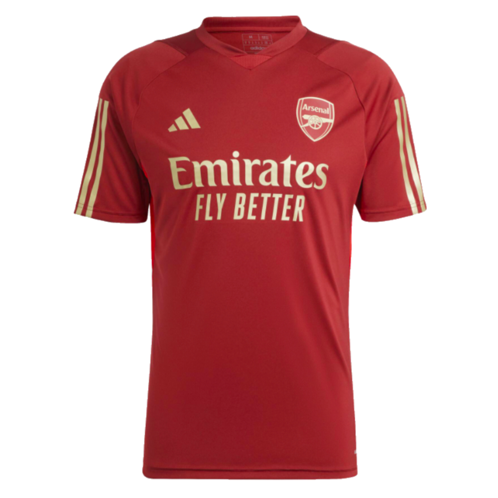 2023-2024 Arsenal Training Jersey (Red) (S Cazorla 19)