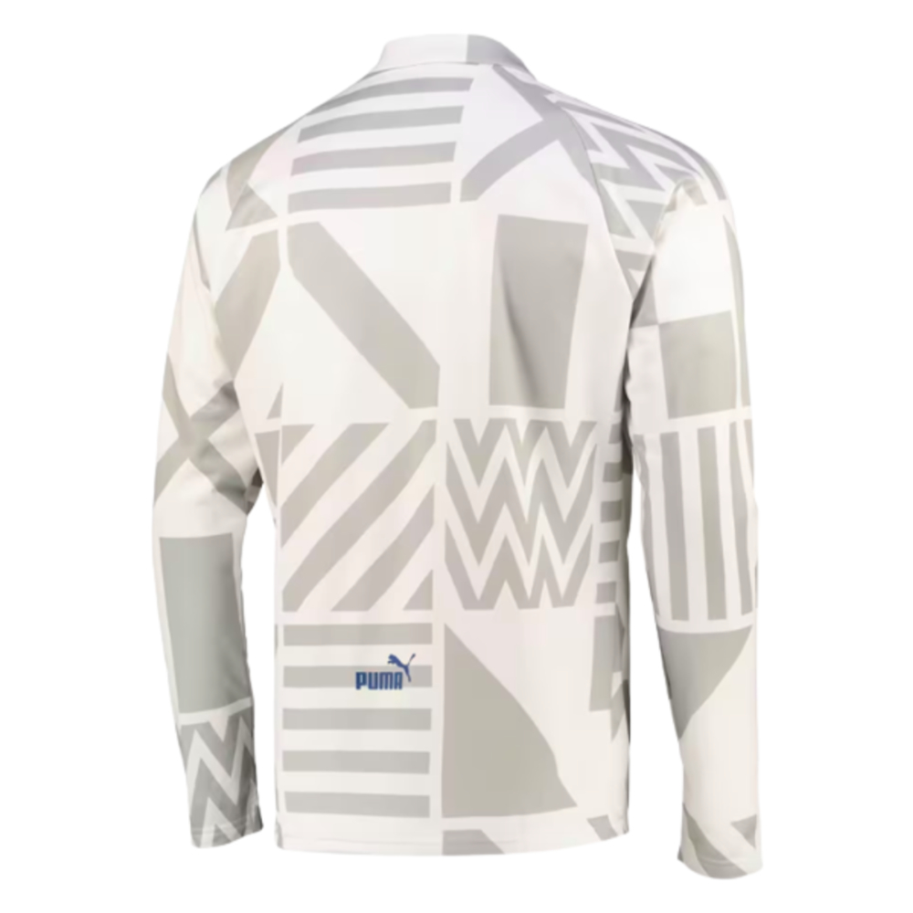 2023-2024 Marseille Pre-Match Sweat Top (White)