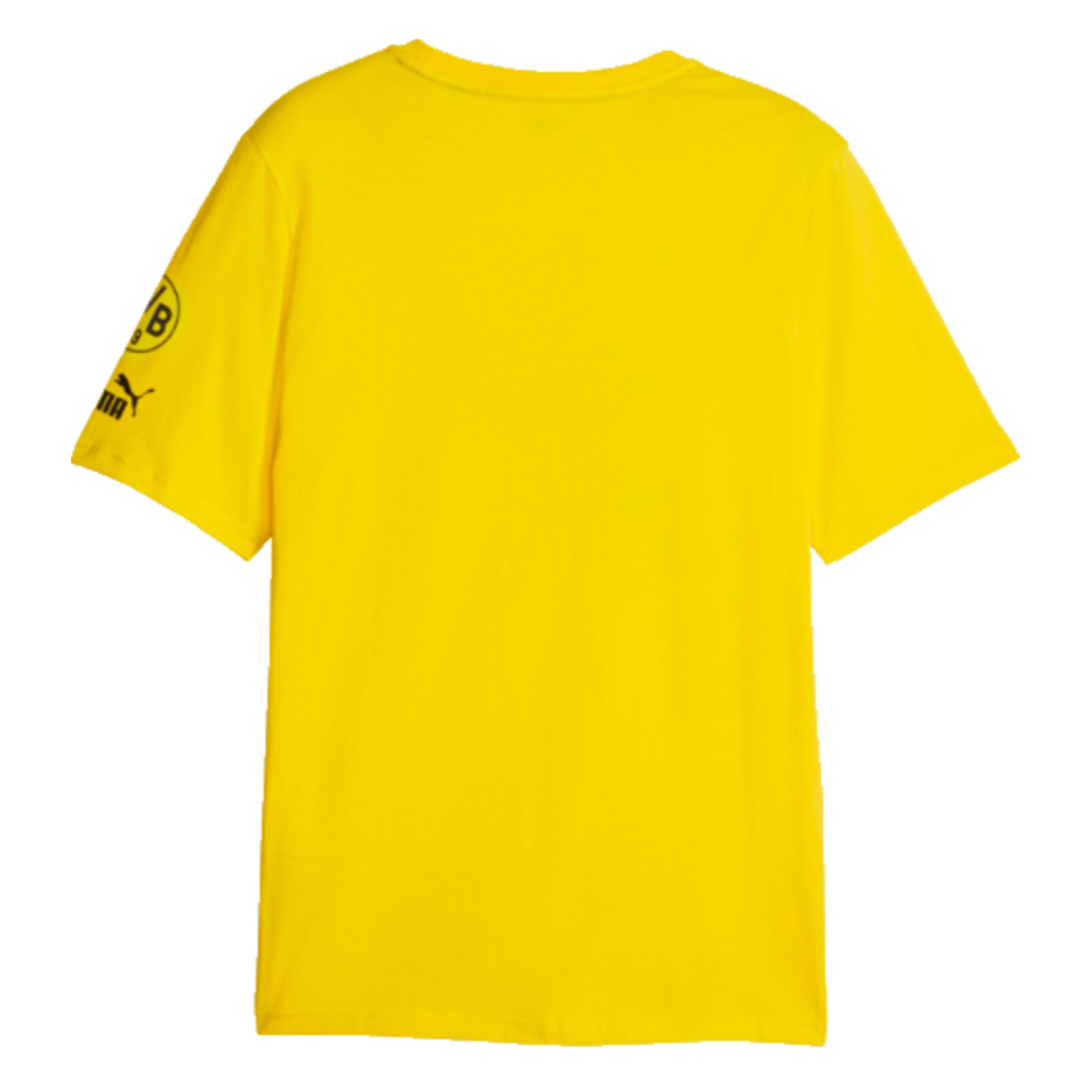 2023-2024 Borussia Dortmund FtblCore Graphic Tee (Yellow) (Schulz 14)