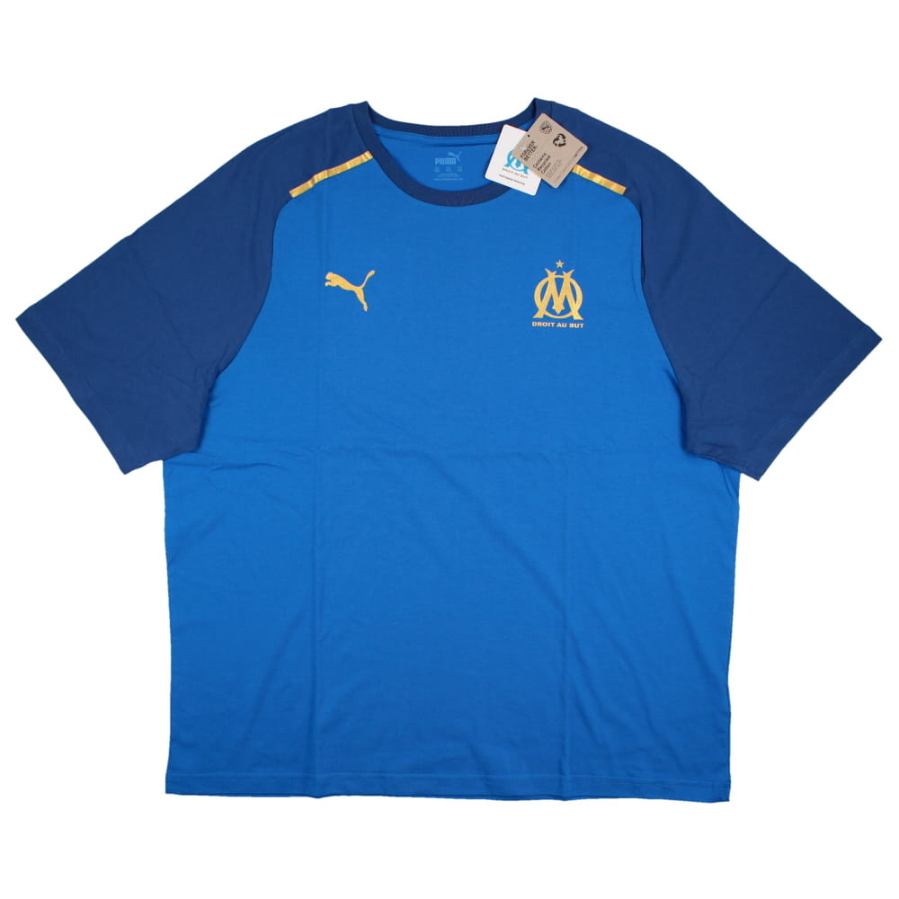 2023-2024 Marseille Casuals Tee (Blue) (Bakambu 13)