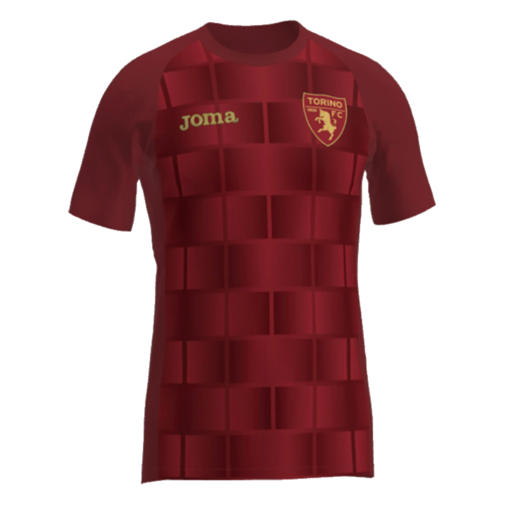 2023-2024 Torino Training Shirt (Burgundy) (Your Name)