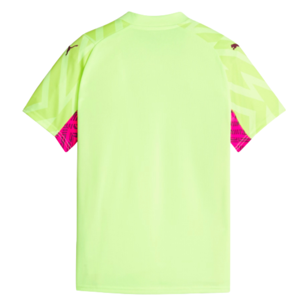 2023-2024 Man City SS Goalkeeper Shirt (Yellow) (Carson 33)