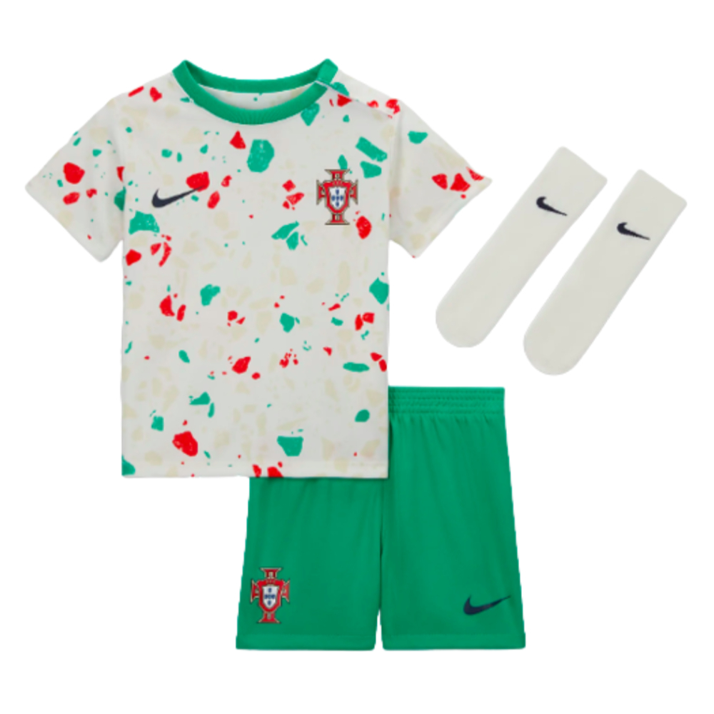 2023-2024 Portugal Away Infants Baby Kit (Dolores S 14)