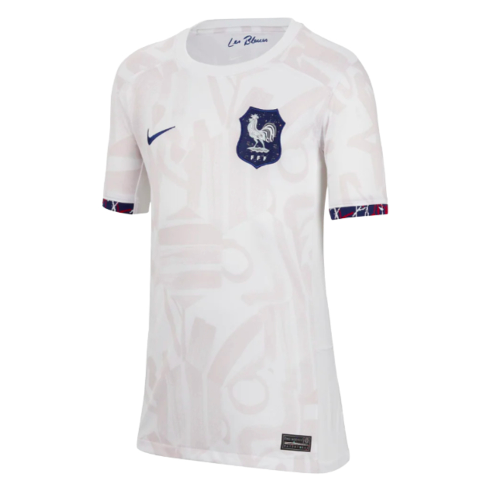 2023-2024 France WWC Away Shirt (Kids) (Dali 15)