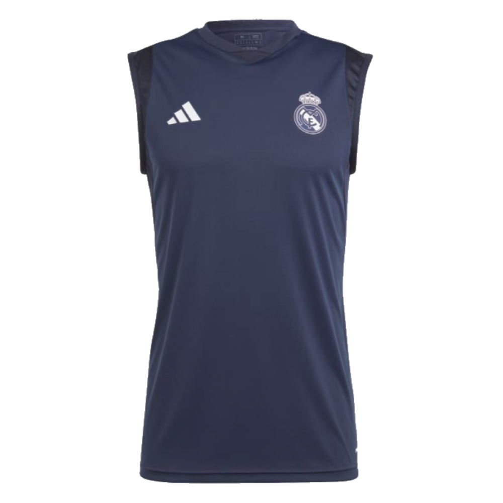 2023-2024 Real Madrid Sleeveless Jersey (Legend Ink) (Valverde 15)