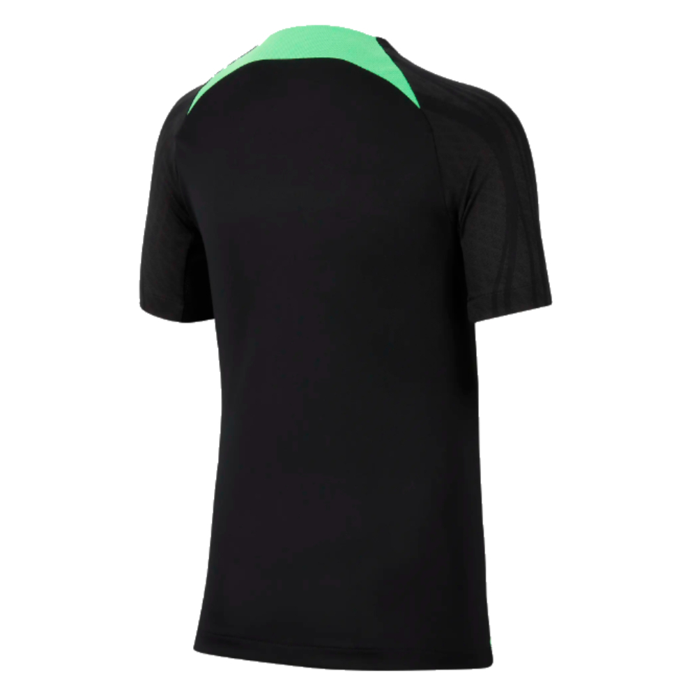 2023-2024 Liverpool Strike Dri-Fit Training Shirt (Black) (Szoboszlai 8)