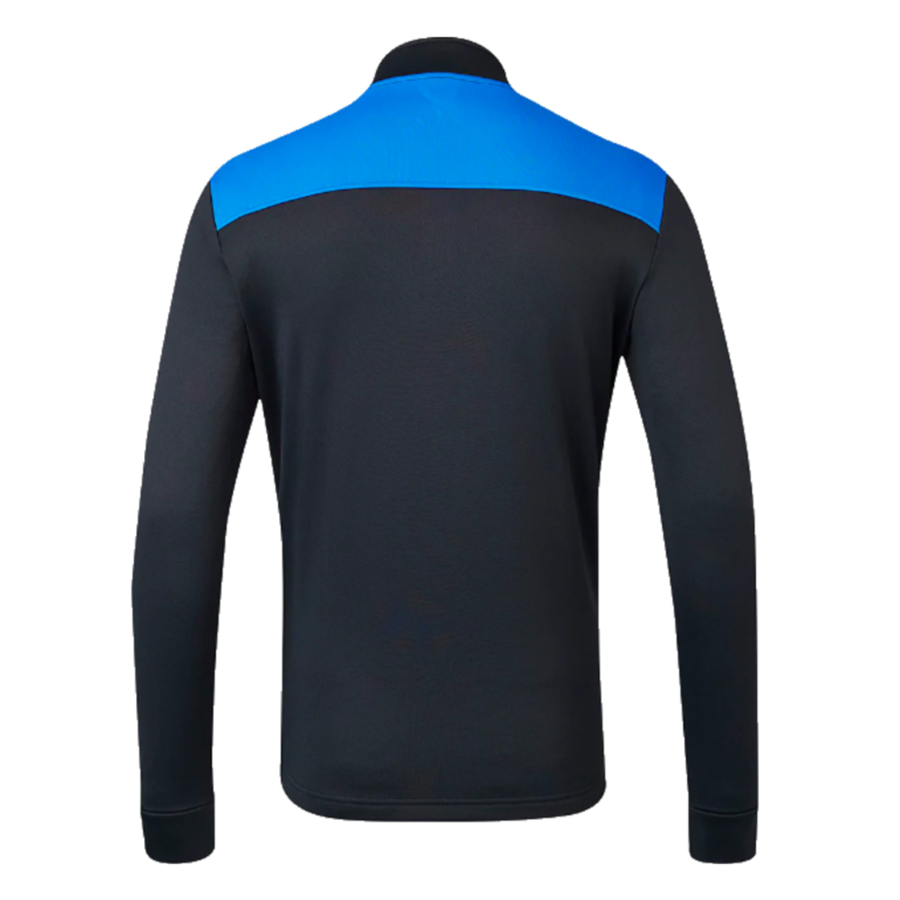 2023-2024 Rangers Players Matchday Half Zip Midlayer (Black)