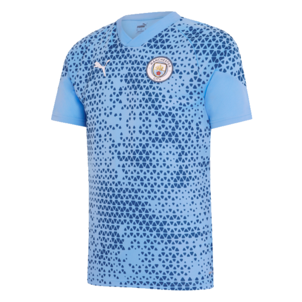 2023-2024 Man City Training Jersey (Light Blue) (GUNDOGAN 8)