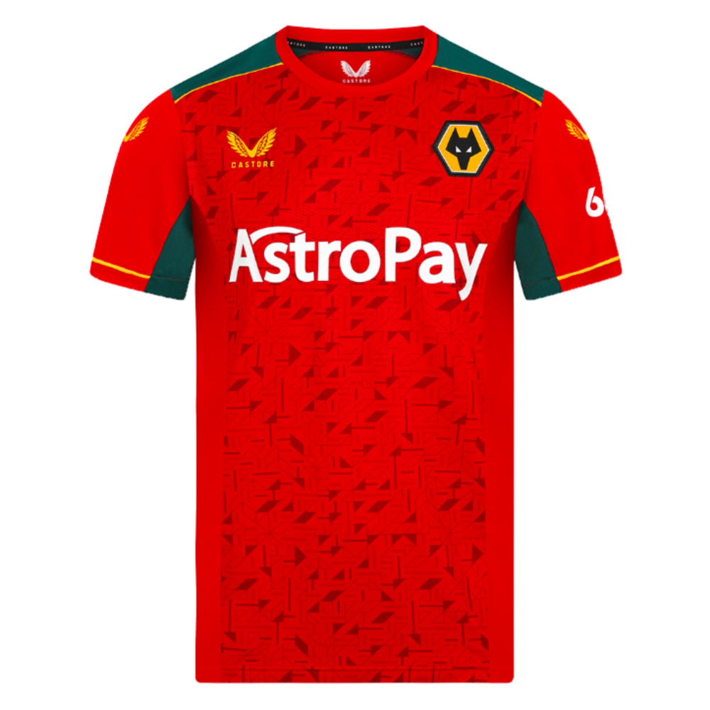 2023-2024 Wolves Away Shirt (N SEMEDO 22)