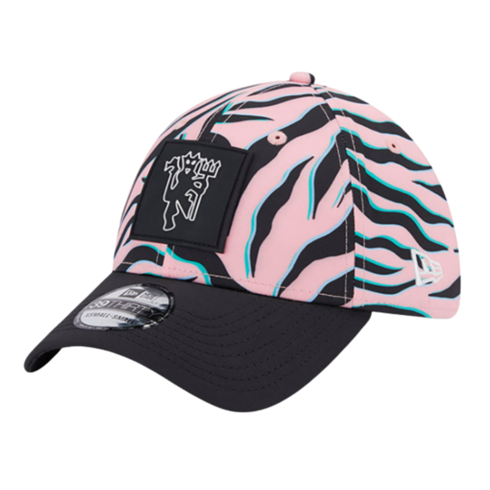 2023-2024 Manchester United All Over Zebra Print 39THIRTY Cap