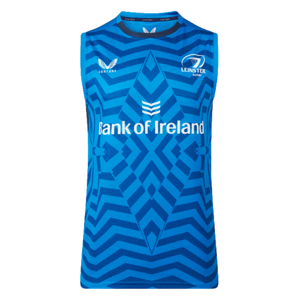 2023-2024 Leinster Training Vest (Blue) (Your Name)