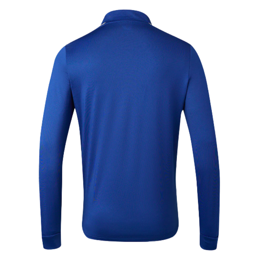 2023-2024 Rangers Coaches Matchday Half Zip Midlayer (Blue)