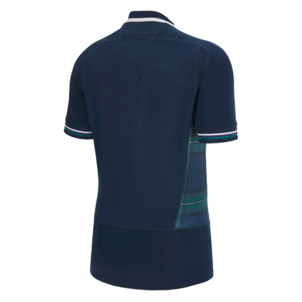 Scotland RWC 2023 Limited Edition Bodyfit Home Rugby Shirt (Your Name)