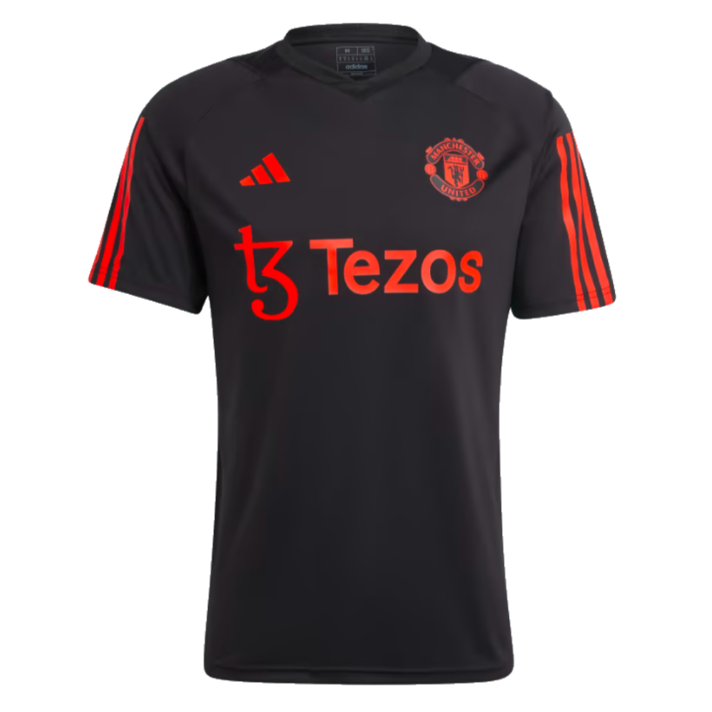 2023-2024 Man Utd Training Jersey (Black) (F Fuso 13)