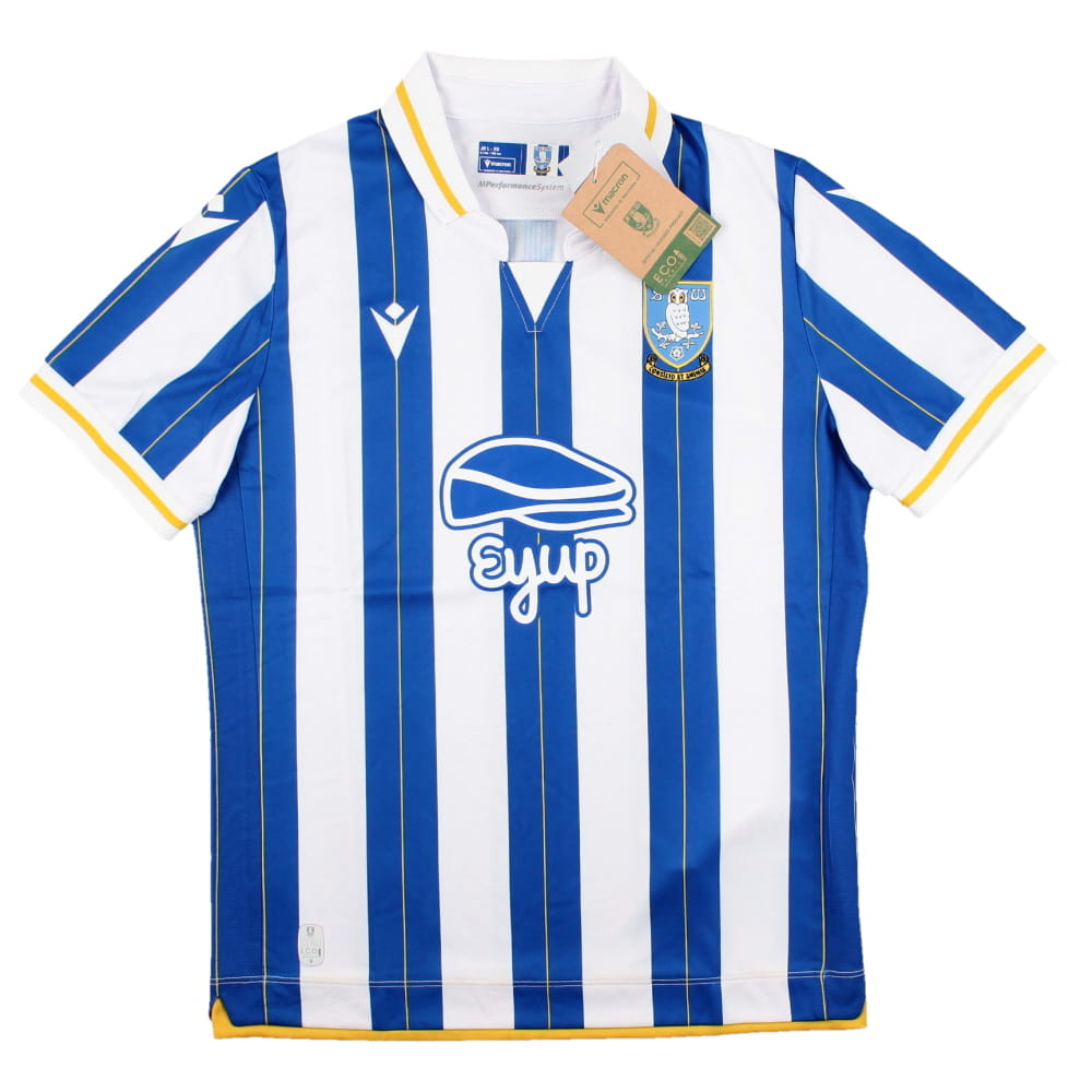 2023-2024 Sheffield Wednesday Home Shirt (Kids) (BANNAN 10)