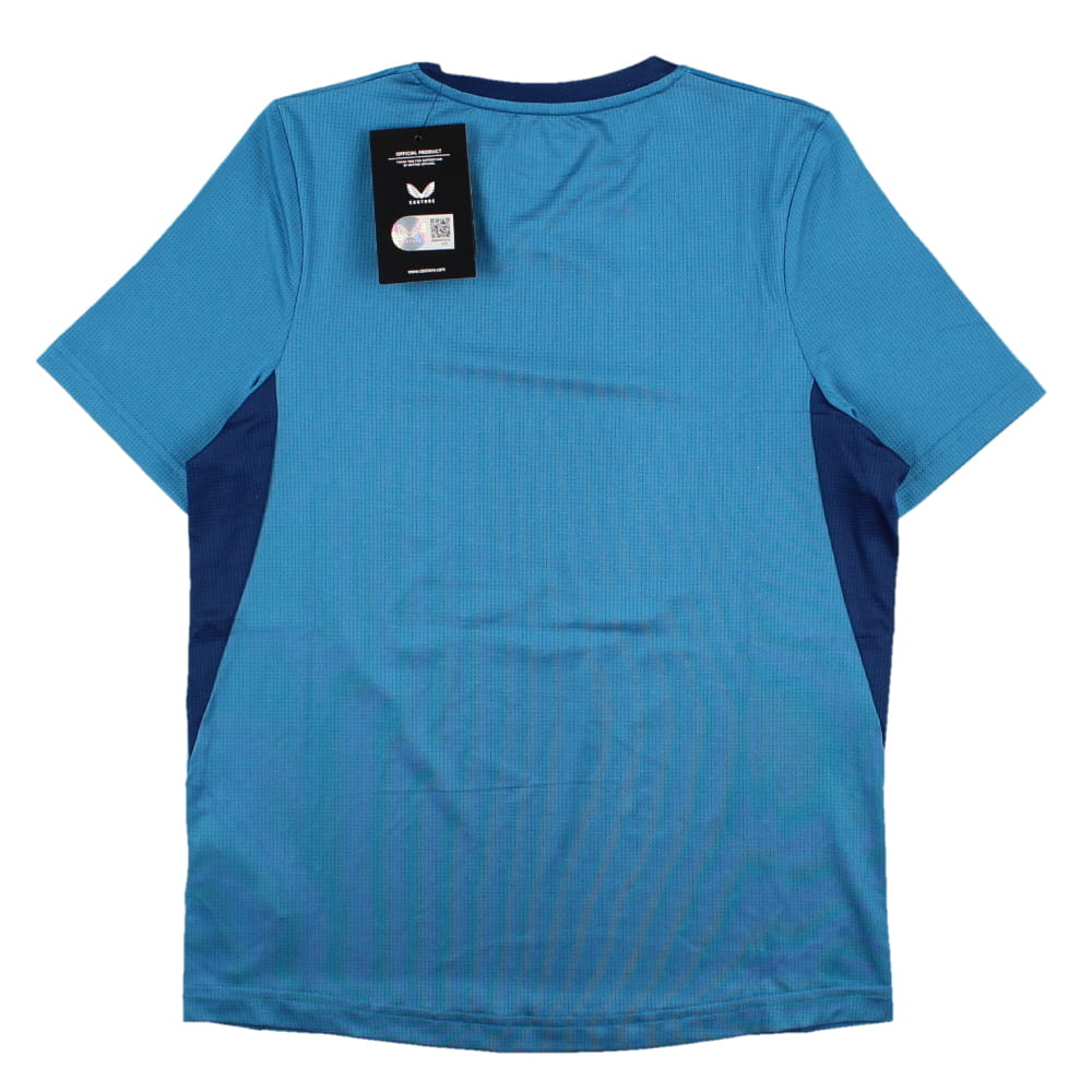 2023-2024 Rangers Players Training Tee (Deep Water) - Kids (Sima 19)