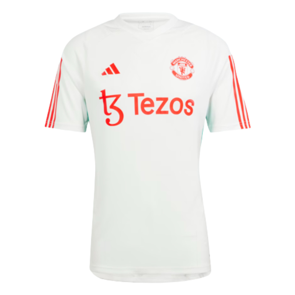 2023-2024 Man Utd Training Jersey (White) (Sancho 25)