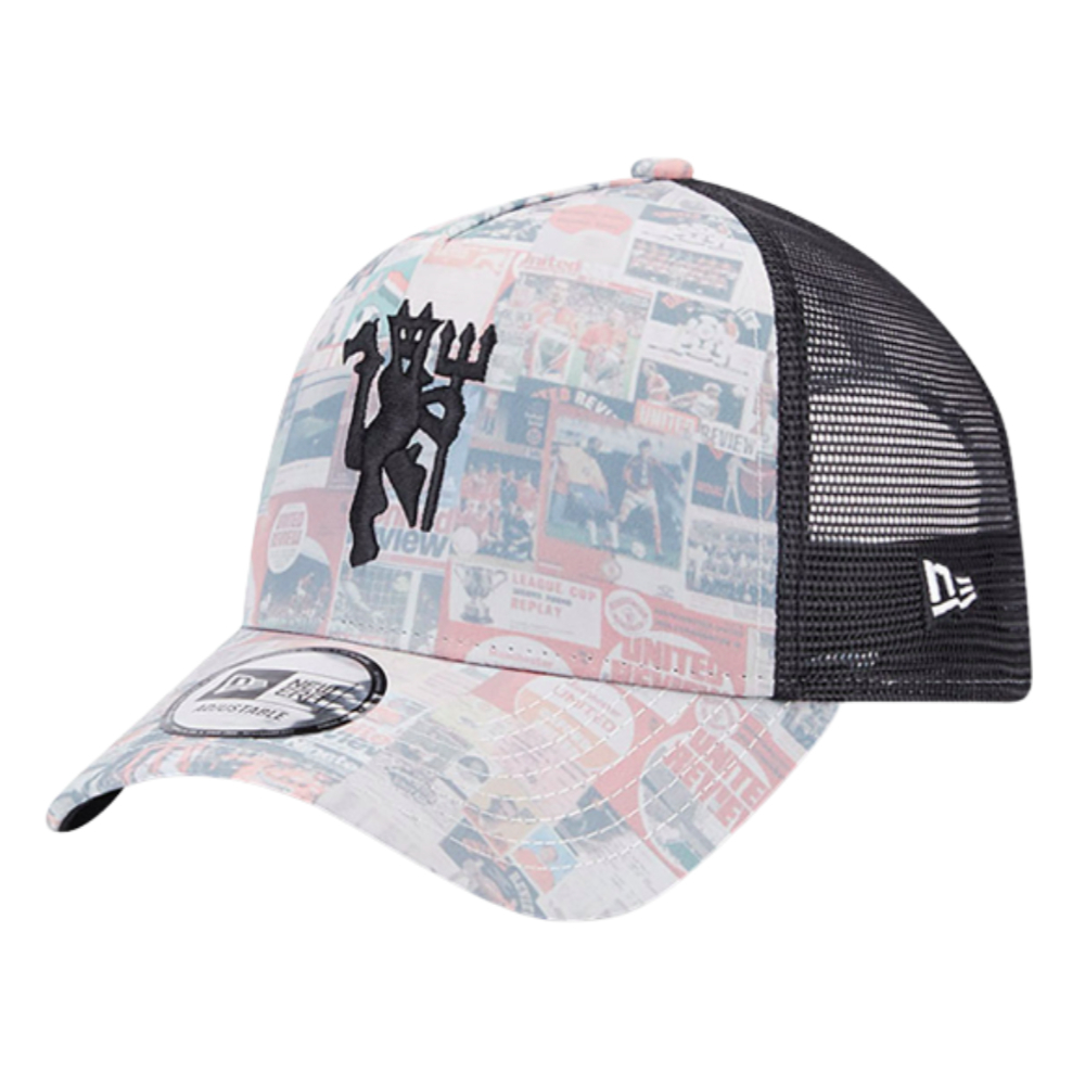 Manchester United All Over Print Trucker Cap