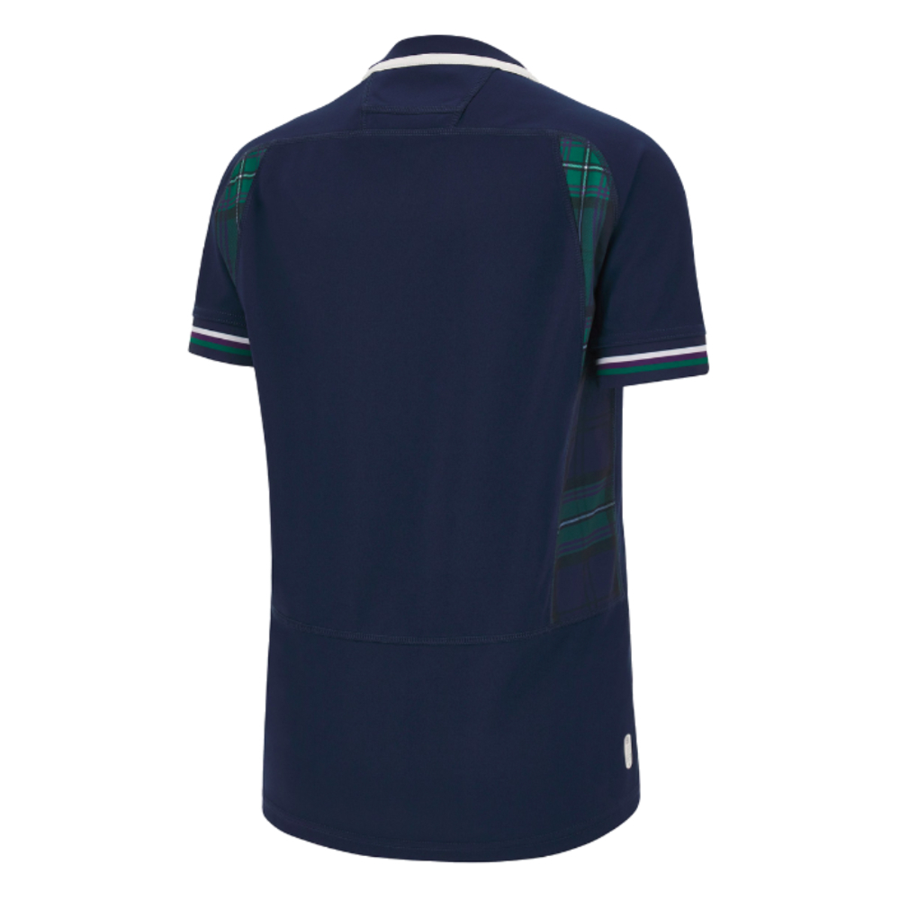 Scotland RWC 2023 Home Rugby Poly Replica Shirt (Ladies) (Your Name)