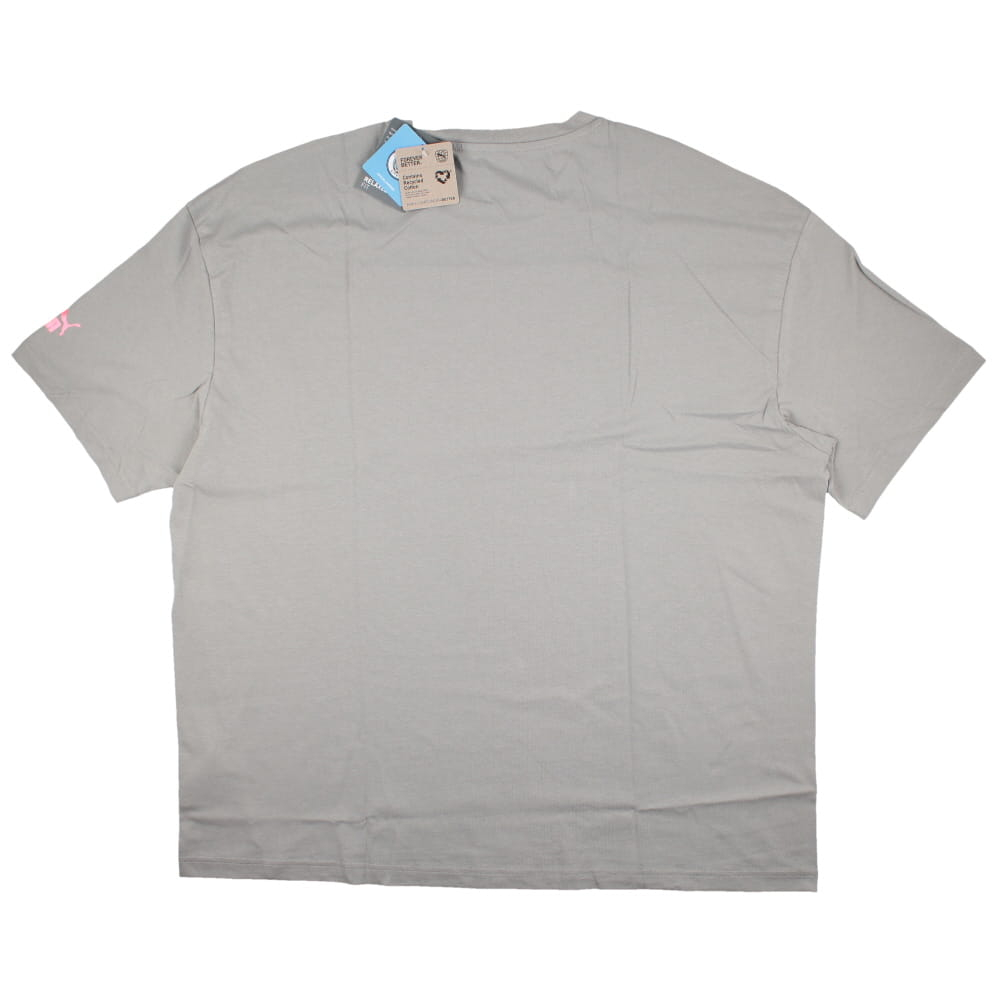 2023-2024 Man City FtblCulture Tee (Smokey Grey) (GUNDOGAN 8)