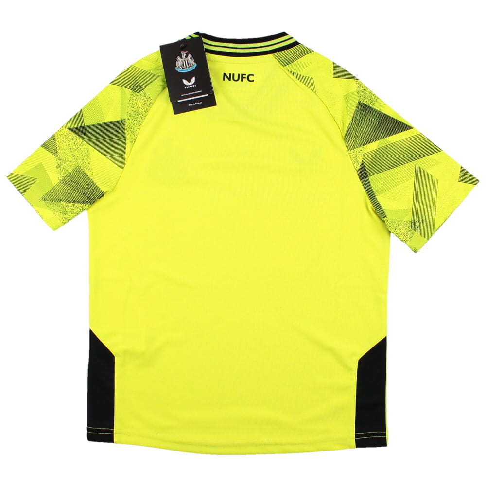 2023-2024 Newcastle Home Goalkeeper Shirt (Yellow) - Kids (GILLESPIE 29)