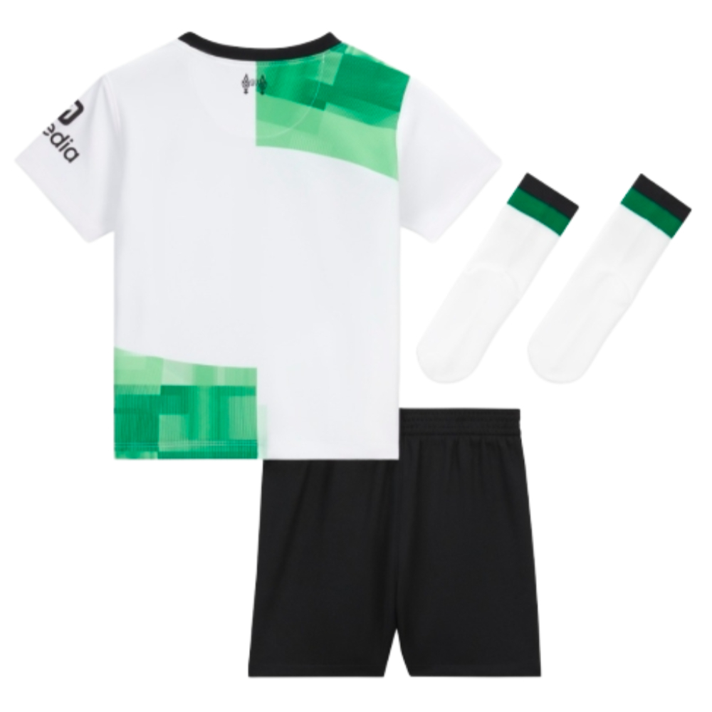 2023-2024 Liverpool Away Little Boys Mini Kit (Thiago 6)