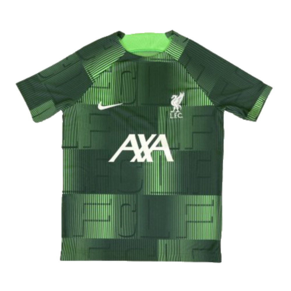 2023-2024 Liverpool Academy Pre-Match Shirt (Green) - Kids (Robertson 26)