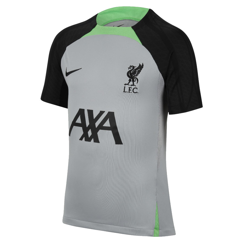 2023-2024 Liverpool Strike Dri-Fit Training Shirt (Grey) - Kids (Robertson 26)