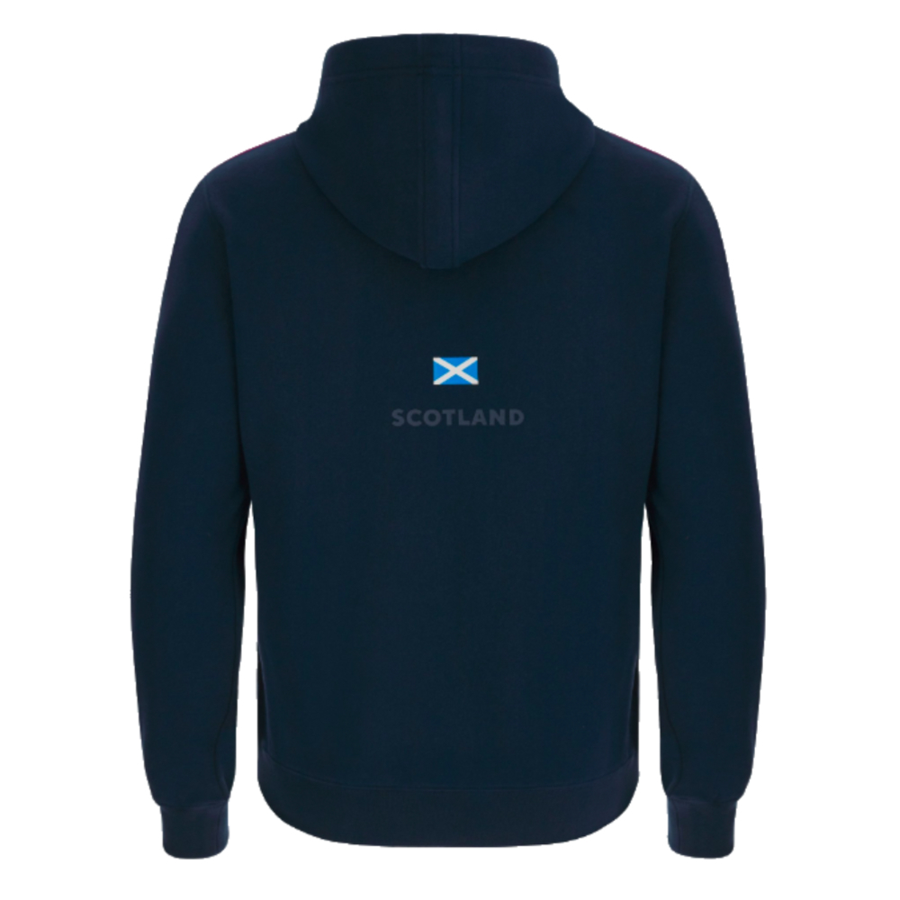 2023-2024 Scotland Rugby Leisure Hoody (Navy)