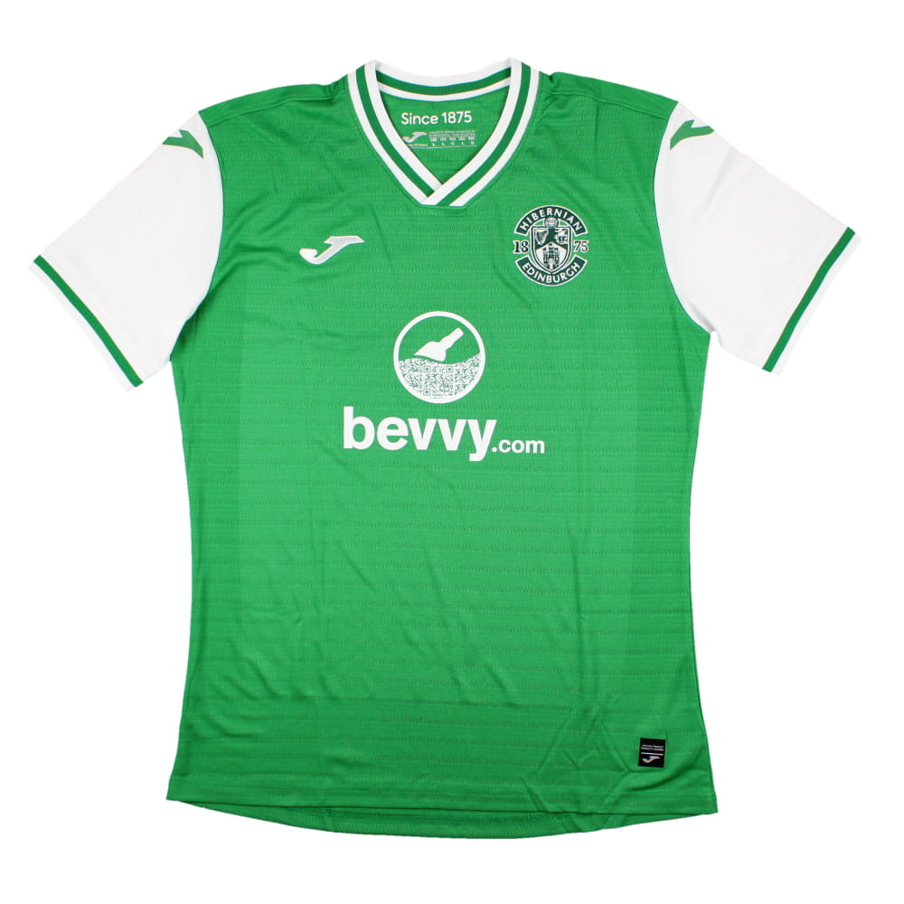 2023-2024 Hibernian Home Shirt (Stevenson 16)