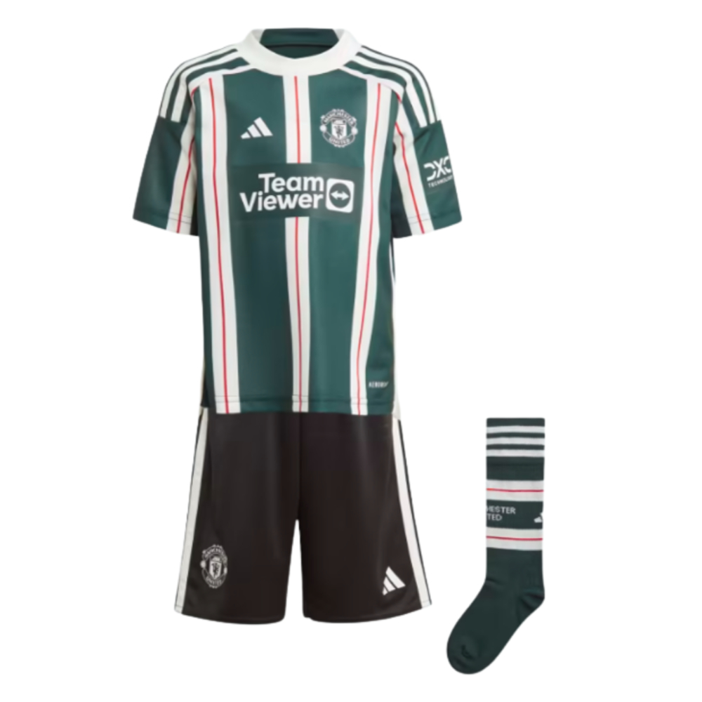 2023-2024 Man Utd Away Mini Kit (Ladd 12)