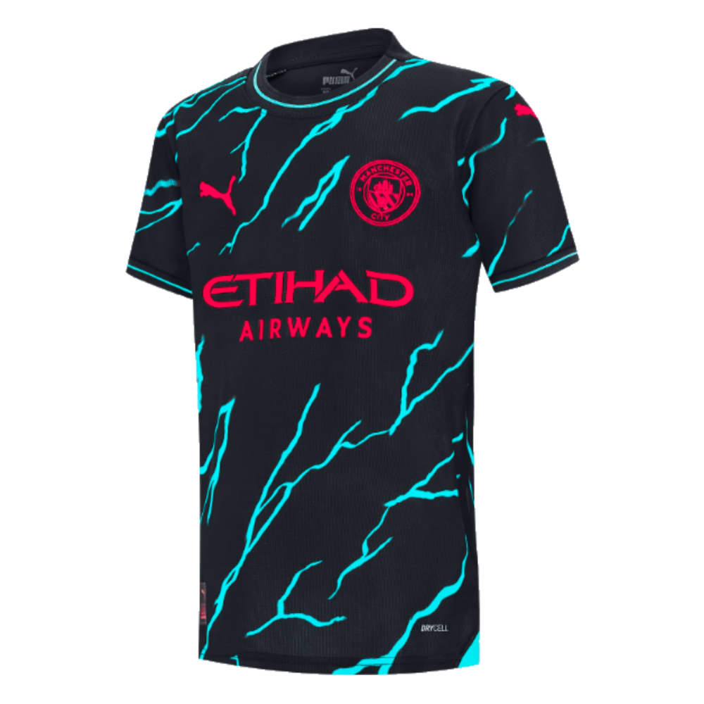 2023-2024 Man City Third Shirt (Kids) (GREALISH 10)