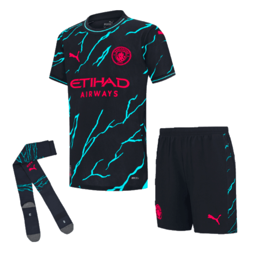 2023-2024 Man City Third Mini Kit (ZABALETA 5)