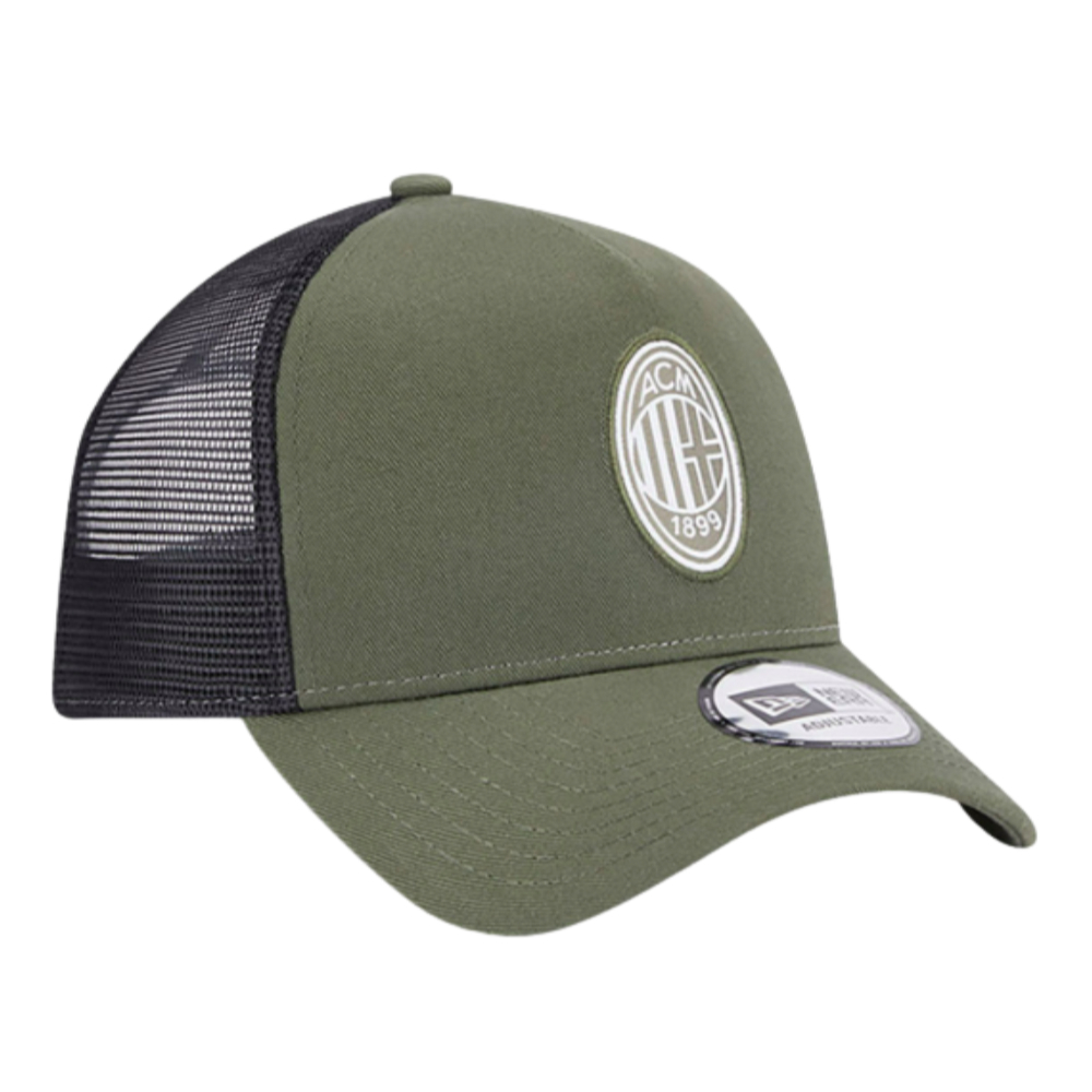 AC Milan A-Frame Trucker Cap (Khaki)