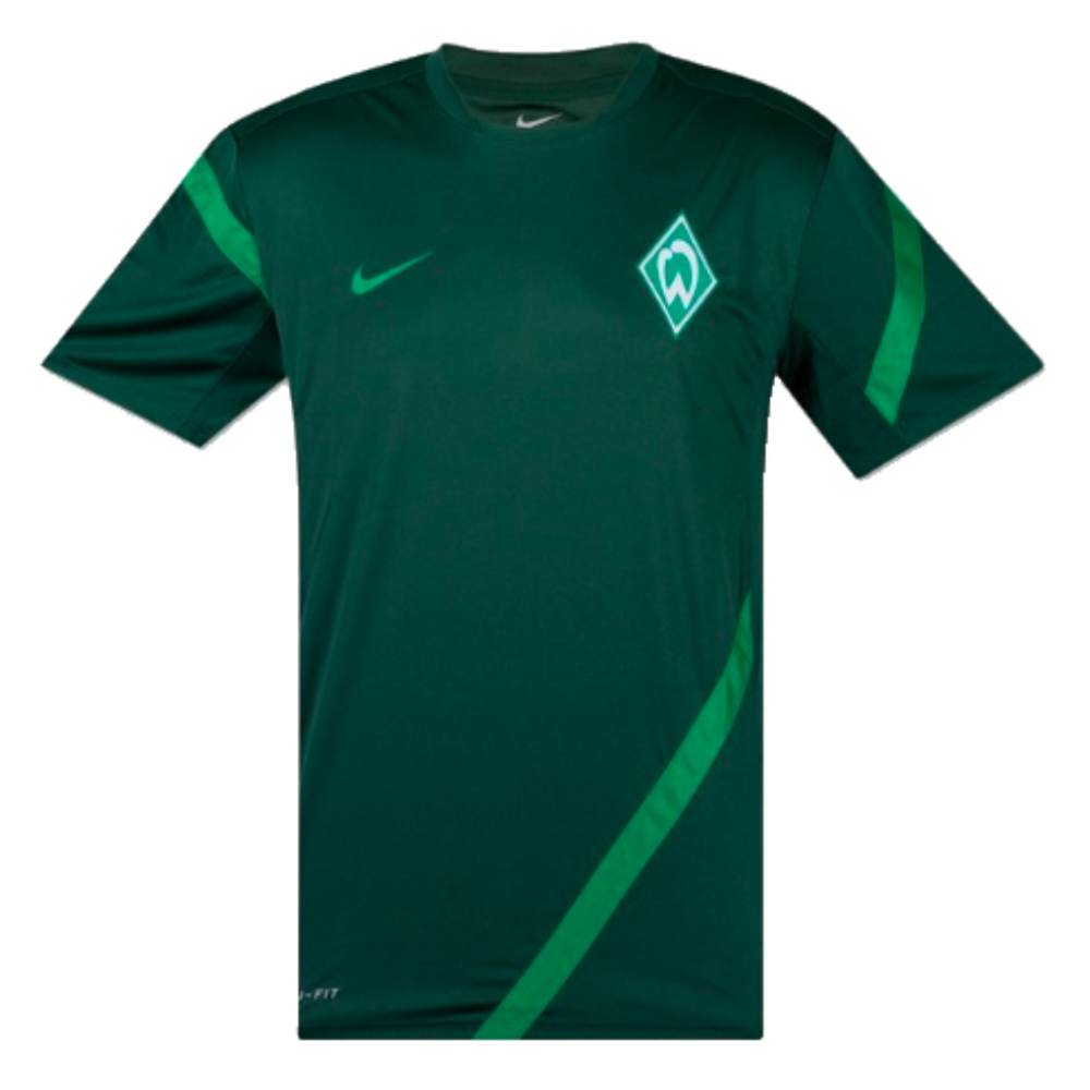 2011-2012 Werder Bremen Training Shirt (Green) (Your Name)